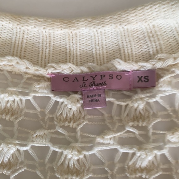 Coat Length Crotchet Sweater - Picture 2 of 10